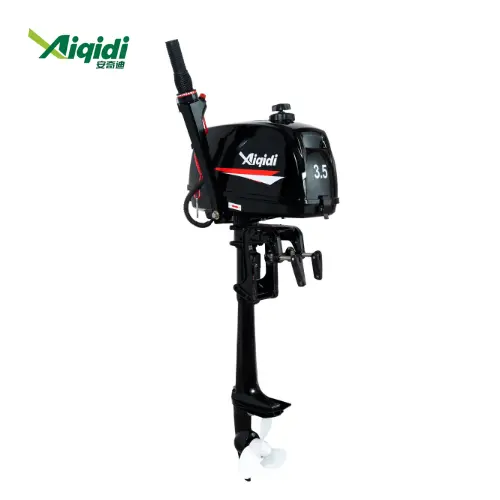 Nieuwe Aiqidi 2-takt 3,5 PK wa - Fishing Boat Outboard Motor recensie en prijs